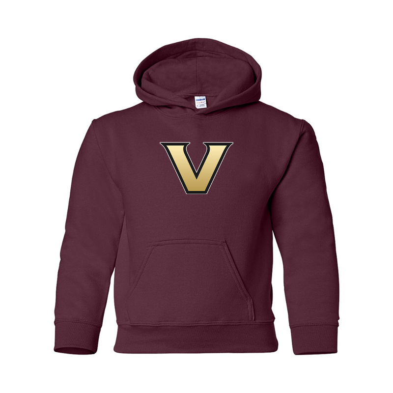 Youth Vanderbilt Commodores Gildan Heavy Blend  Hooded Sweatshirt